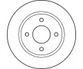 TRW Brzdov kotou - 234 mm TRW DF2611, DF2611