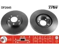 Brzdov kotou TRW ‐ TRW DF2645