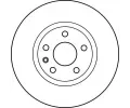 TRW Brzdov kotou - 296 mm TRW DF2645, DF2645