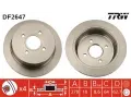 Brzdov kotou TRW ‐ TRW DF2647