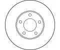 TRW Brzdov kotou - 282 mm TRW DF2678, DF2678