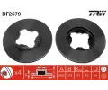 Brzdov kotou TRW ‐ TRW DF2679