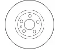 TRW Brzdov kotou - 281 mm TRW DF2716, DF2716