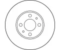 TRW Brzdov kotou - 257 mm TRW DF2734, DF2734