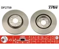 Brzdov kotou TRW ‐ TRW DF2759