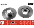 TRW Brzdov kotou - 296 mm ‐ TRW DF2769