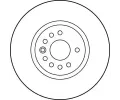 TRW Brzdov kotou - 288 mm TRW DF2778S, DF2778S