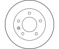 TRW Brzdov kotou - 276 mm TRW DF2790, DF2790
