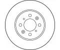 TRW Brzdov kotou - 262 mm TRW DF2792, DF2792
