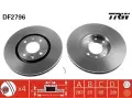 Brzdov kotou TRW ‐ TRW DF2796