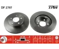 Brzdov kotou TRW ‐ TRW DF2797