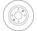 TRW Brzdov kotou - 266 mm TRW DF2808, DF2808