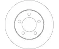 TRW Brzdov kotou - 305 mm TRW DF2816S, DF2816S