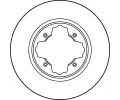 TRW Brzdov kotou - 282 mm TRW DF3084, DF3084