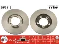 Brzdov kotou TRW ‐ TRW DF3119