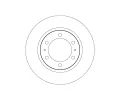 Brzdov� kotou�&nbsp;TRW&nbsp;&dash;&nbsp;TRW DF3934S