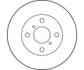 TRW Brzdov kotou - 238 mm TRW DF4007, DF4007