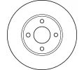 TRW Brzdov kotou - 247 mm TRW DF4018, DF4018