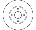 TRW Brzdov kotou - 232 mm TRW DF4019, DF4019