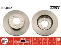 Brzdov kotou TRW ‐ TRW DF4022