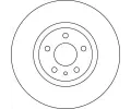 TRW Brzdov kotou - 281 mm TRW DF4025, DF4025