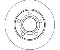 TRW Brzdov kotou - 245 mm TRW DF4026, DF4026