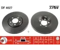 Brzdov kotou TRW ‐ TRW DF4027