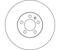 TRW Brzdov kotou - 288 mm TRW DF4027, DF4027