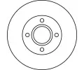 TRW Brzdov kotou - 258 mm TRW DF4036, DF4036