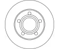 TRW Brzdov kotou - 245 mm TRW DF4038, DF4038