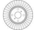 TRW Brzdov kotou - 254 mm TRW DF4058, DF4058