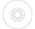 TRW Brzdov kotou - 312 mm TRW DF4064, DF4064