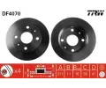 TRW Brzdov kotou - 211 mm ‐ TRW DF4070