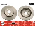 Brzdový kotouč TRW ‐ TRW DF4093 Brzdový kotouč TRW ‐ TRW DF4093