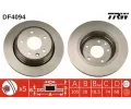TRW Brzdov kotou - 305 mm ‐ TRW DF4094