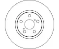 TRW Brzdov kotou - 275 mm TRW DF4100, DF4100