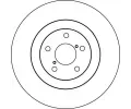 TRW Brzdov kotou - 294 mm TRW DF4104, DF4104