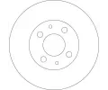 TRW Brzdov kotou - 260 mm TRW DF4107, DF4107