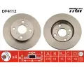 Brzdov kotou TRW ‐ TRW DF4112