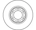 TRW Brzdov kotou - 285 mm TRW DF4116, DF4116