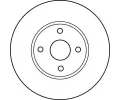 TRW Brzdov kotou - 255 mm TRW DF4121, DF4121