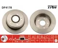 Brzdov kotou TRW ‐ TRW DF4178