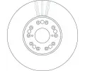 TRW Brzdov kotou - 296 mm TRW DF4182S, DF4182S