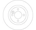 TRW Brzdov kotou - 259 mm TRW DF4198, DF4198