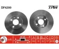 Brzdový kotouč TRW ‐ TRW DF4200 Brzdový kotouč TRW ‐ TRW DF4200