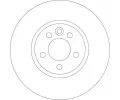 TRW Brzdov kotou - 284 mm TRW DF4203, DF4203