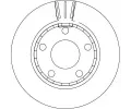 TRW Brzdov kotou - 256 mm TRW DF4210, DF4210