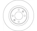 TRW Brzdov kotou - 276 mm TRW DF4215, DF4215