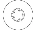 TRW Brzdov kotou - 294 mm TRW DF4217, DF4217