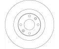 TRW Brzdov kotou - 305 mm TRW DF4226, DF4226